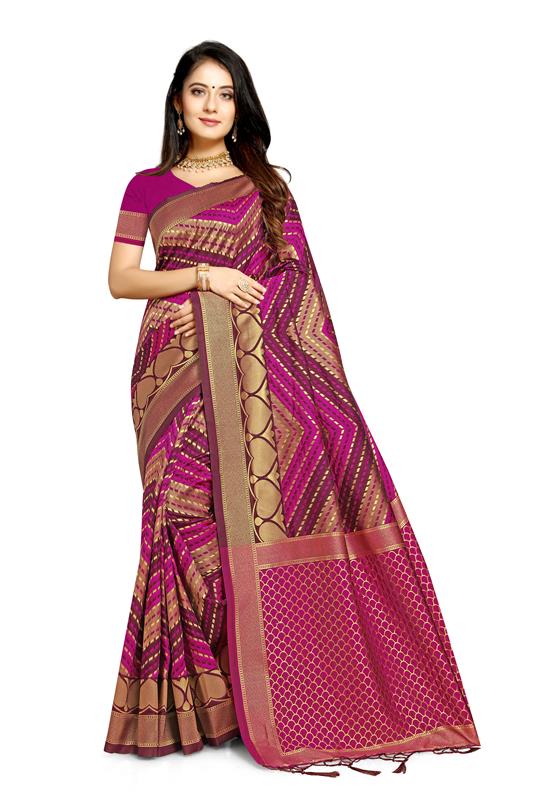 Jacquard Fabric Saree 